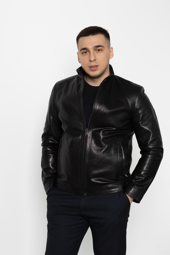 Куртка кожаная