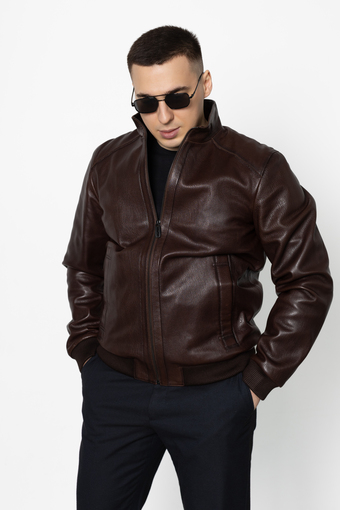 Куртка кожаная