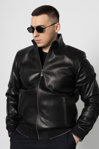 Куртка кожаная