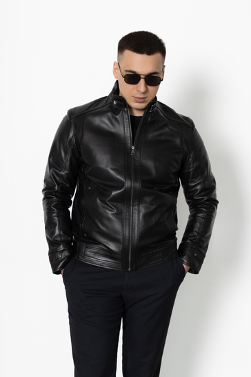 Куртка кожаная