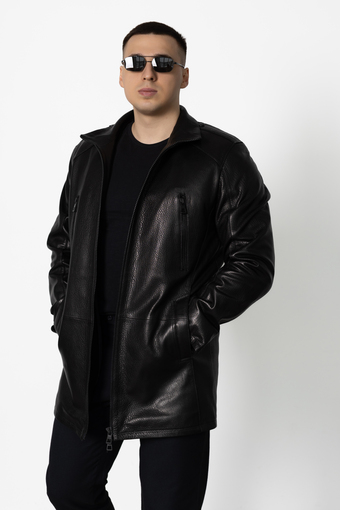 Куртка кожаная