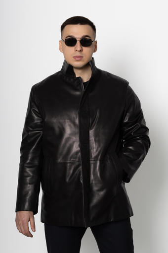 Куртка кожаная