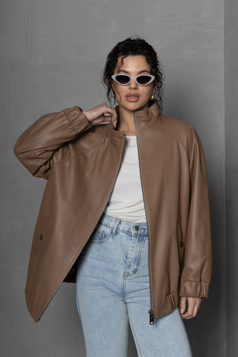 Куртка кожаная